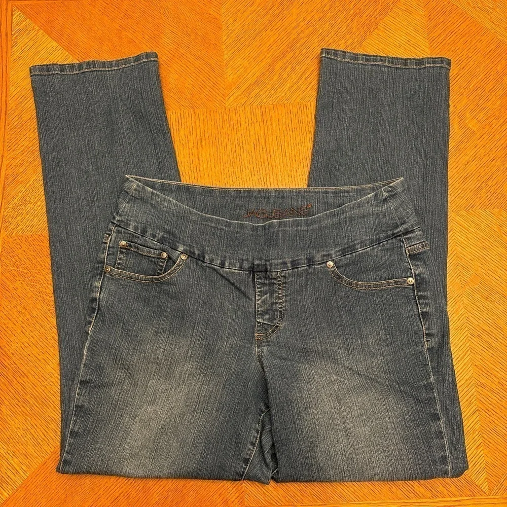 Jag Jeans High Rise Straight Leg Jeans Size 16 - Picture 2 of 7